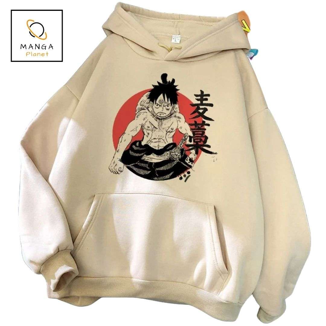 Hoodie One Piece – Luffy Wano