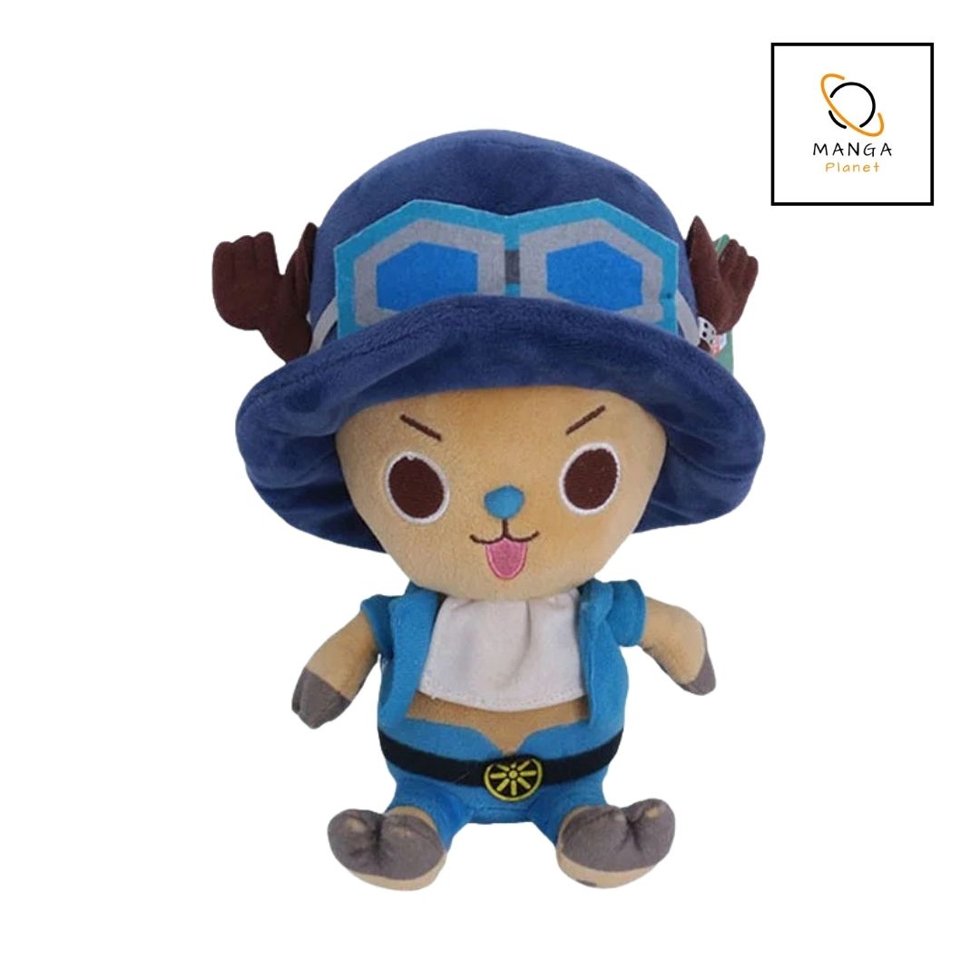 Peluche One Piece 30 cm – Chopper X Sabo