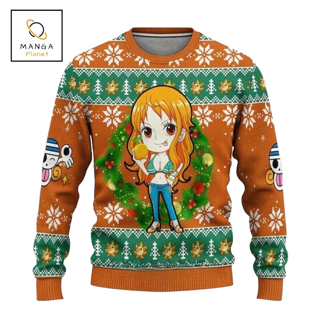Sweat de noel One Piece- Nami