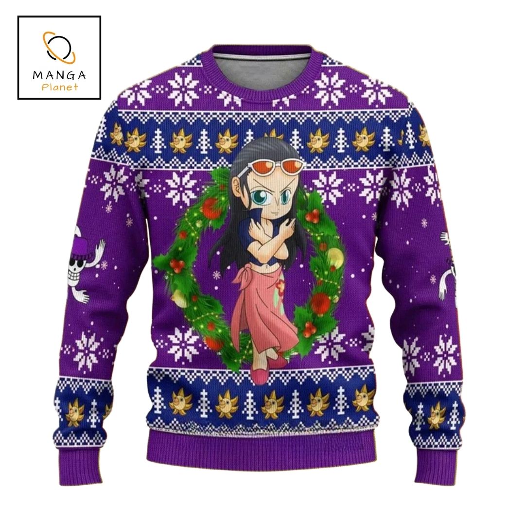 Sweat de noel One Piece- Robin
