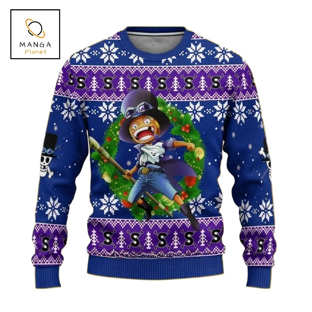 Sweat de noel One Piece- Sabo