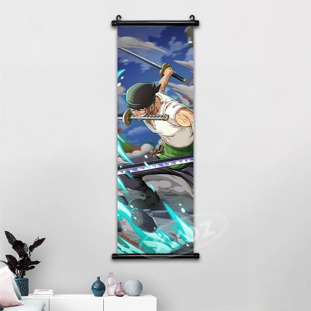 Toile rouleau 30*90 One Piece – Roronoa Zoro