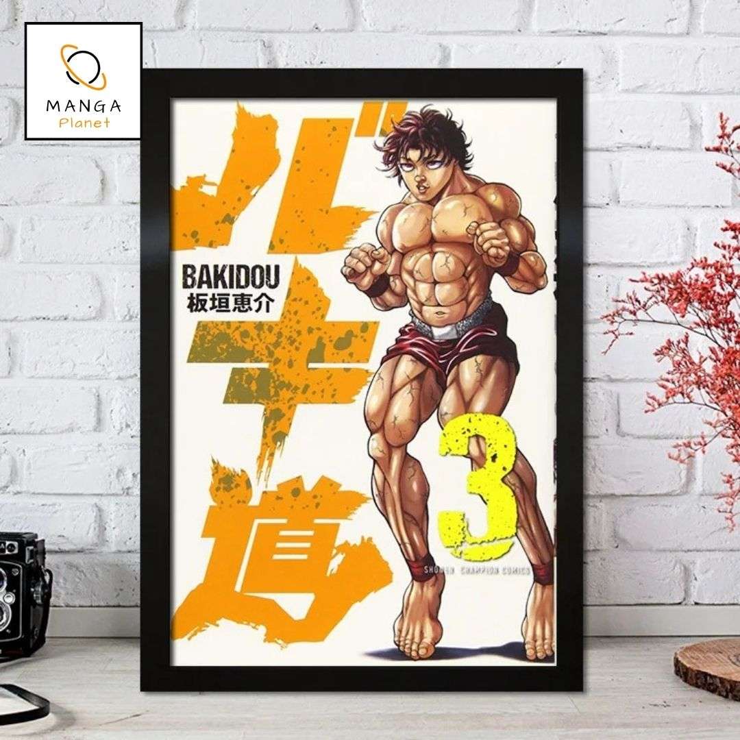 Toile 50*70 Baki Dou Tome 3